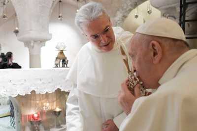 Bari, ecco cosa ha ricevuto in dono Papa Francesco durante la sua visita in citt�